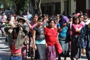 Marcha del d&iacute;a de la no violencia contra la mujer
